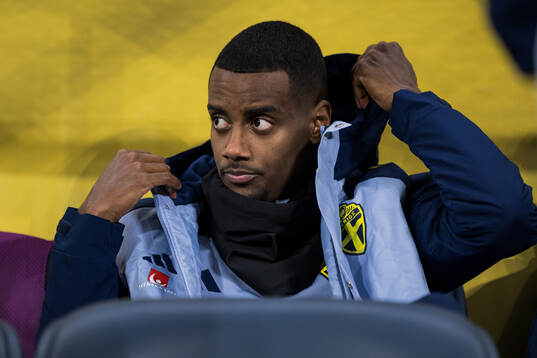 Alexander Isak of Sweden
