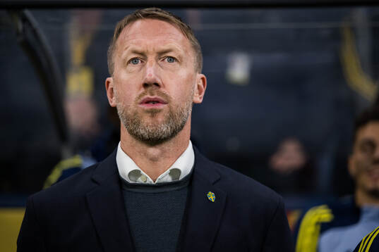 Head coach Graham Potter of Sweden
