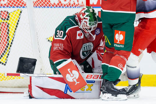 Goaltender Tobias Normann of Frölunda