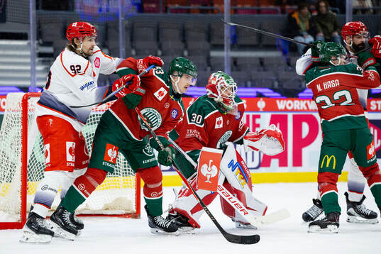 Alexandre Mallet of Grenoble and Linus Högberg and