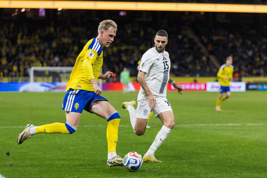 Herman Johansson of Sweden and Danijel Sturm of Slovenia