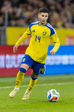 Roony Bardghji of Sweden