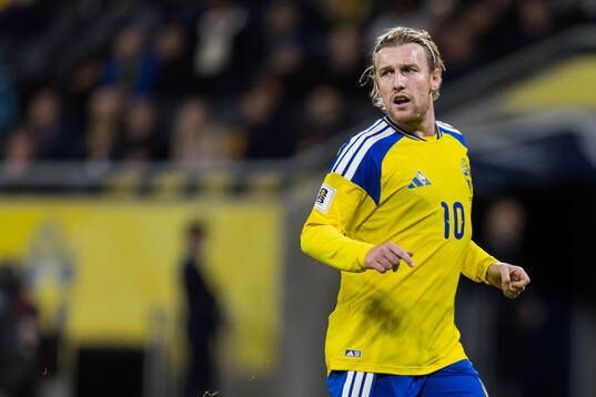 Emil Forsberg of Sweden