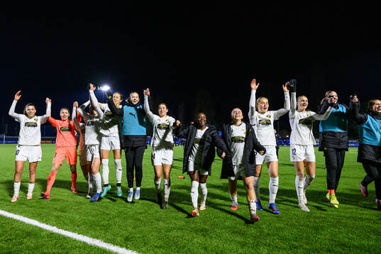 Players of Häcken celebrate