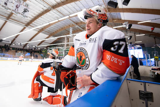 Karlskrona HKs målvakt Fabian Arwidson