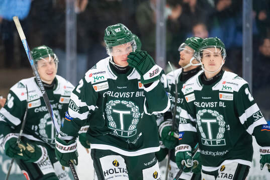 Tingsryds AIFs Adam Bäckstrand jublar sitt 2-4 målk