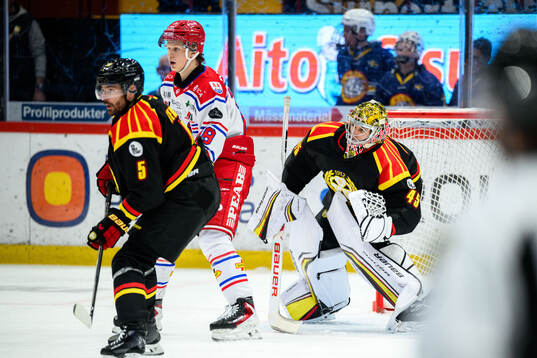 Brynäs målvakt Damian Clara