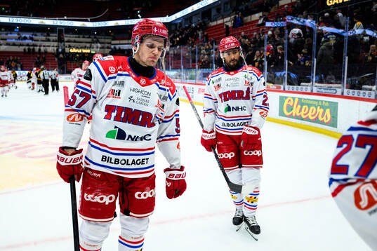 Timrås Anton Wedin deppar