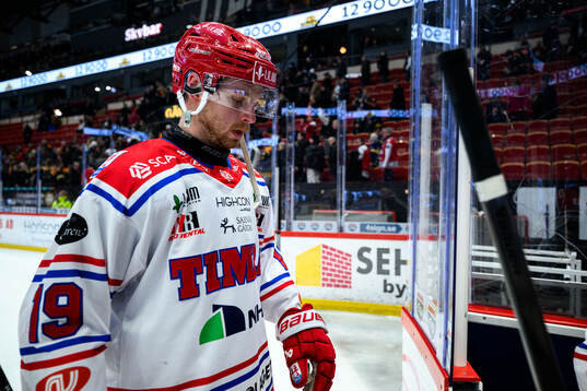 Timrås Marcus Westfält deppar