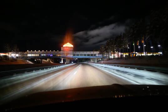E4 vid Gävle Bro