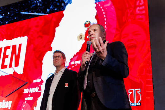Andreas Westlund, VD Örebro och Johan Hemlin, sportchef SHL