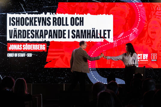 Jonas Söderberg, Chief of Staff SEB och Giselle Abbas,