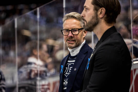Leksands tränare Johan Hedberg