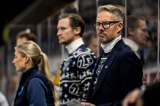 Leksands tränare Johan Hedberg