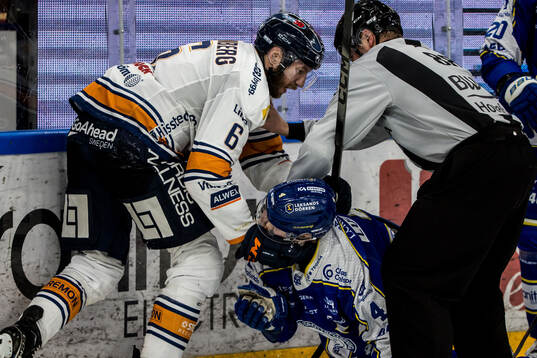Växjös Petter Granberg och Leksands Tinus Luc Koblar