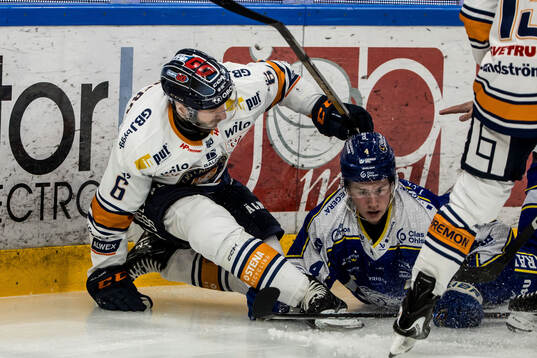 Växjös Petter Granberg och Leksands Tinus Luc Koblar