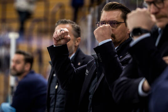 Växjös tränare Björn Hellkvist