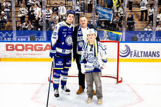 Leksands Anton Johansson utsedd till matchens lirare