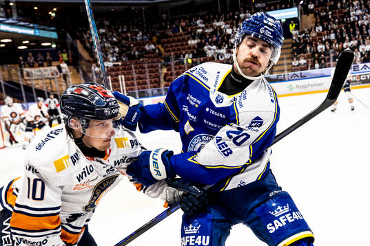 Växjös Eemeli Suomi och Leksands Nolan Stevens