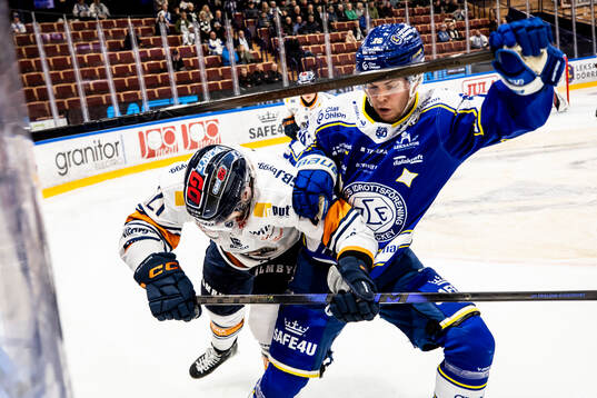 Växjös Brian Cooper och Leksands Zaki Crookes