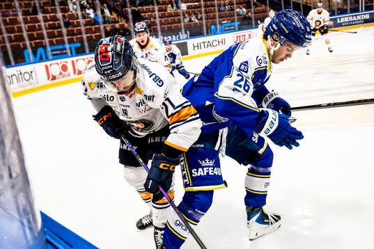 Växjös Brian Cooper och Leksands Zaki Crookes