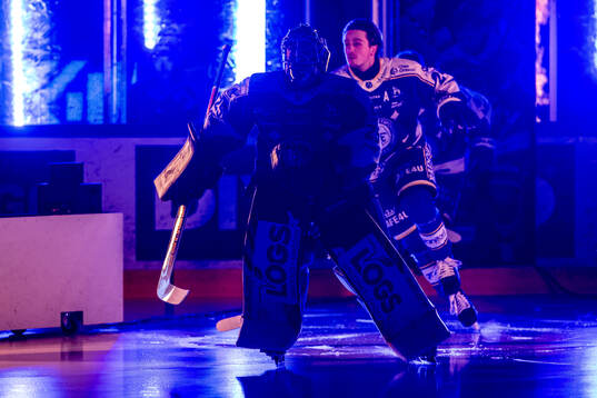 Leksands målvakt Robin Christoffersson
