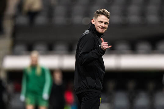 Assistant coach William Strömberg of Hammarby
