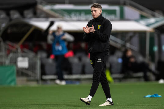 Assistant coach William Strömberg of Hammarby