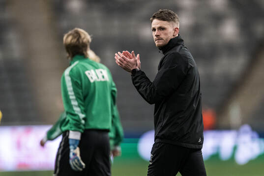 Assistant coach William Strömberg of Hammarby