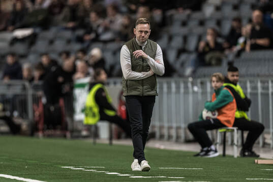 Coach Martin Sjögren of Hammarby