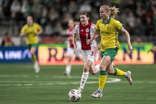 Julie Blakstad of Hammarby