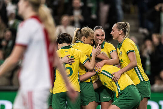 Smilla Holmberg, Vilde Hasund, Ellen Wangerheim and Anna