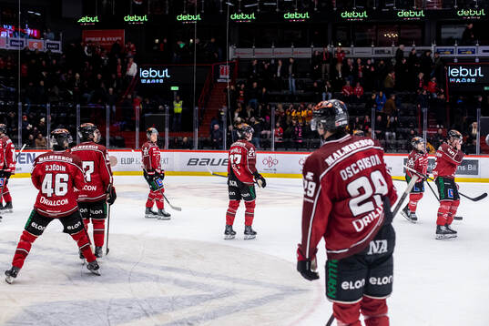 Örebros Peetro Seppälä och Patrik Puistola deppar
