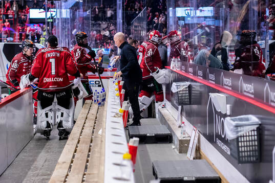 Örebros målvakt Jonas Arntzen deppar