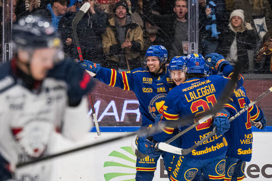 Djurgårdens Jacob Josefson jublar