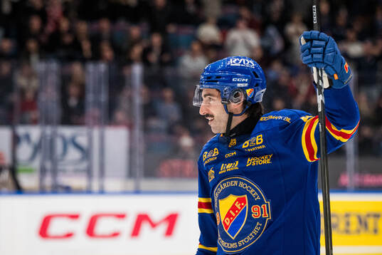 Djurgårdens Joseph Laleggia jublar
