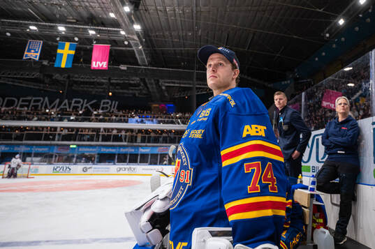 Djurgårdens målvakt Daniel Marmenlind