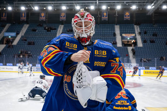 Djurgårdens målvakt Daniel Marmenlind