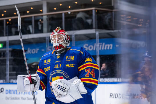 Djurgårdens målvakt Daniel Marmenlind