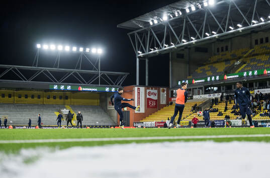 Norrbys spelare värmer upp