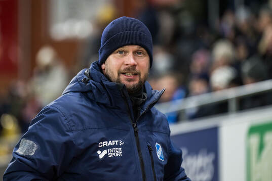 Norrby IFs tränare Tobias Linderoth