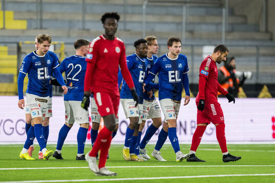 Norrby IFs Linus Dahl jublar