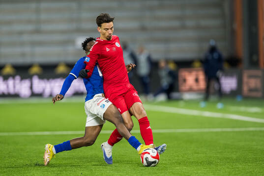 Norrby IFs Azeez Temitope Yusuf och Utsiktens Kevin