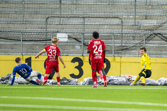 Utsiktens målvakt Oliver Gustafsson