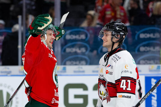 Frölundas Nicklas Lasu kramar om till Malmö Redhawks