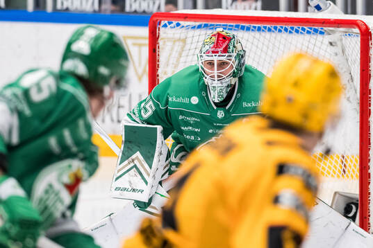 Rögles målvakt Arvid Holm