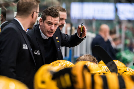 Skellefteås tränare Daniel Hermansson