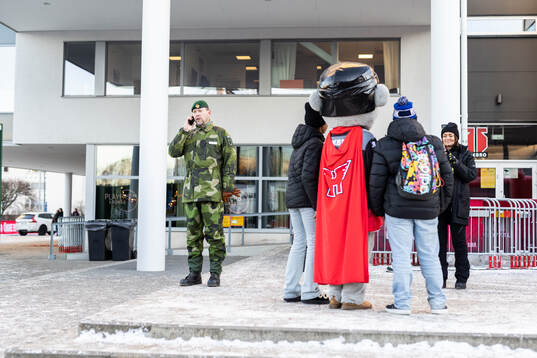Besökare