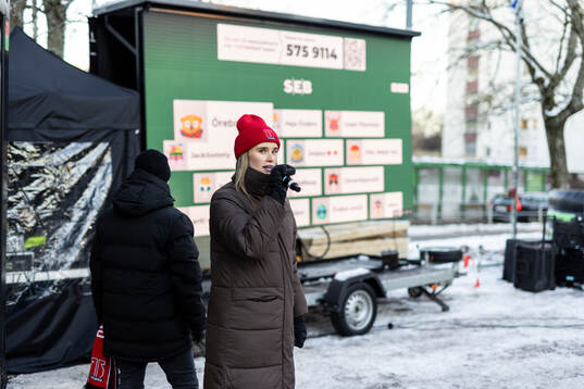 Besökare