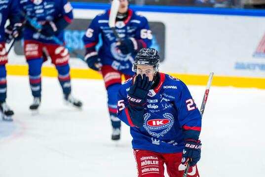 Oskarshamns Viggo Nordlund jublar